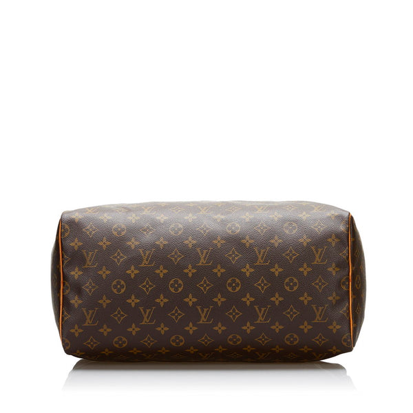 ルイ ヴィトン モノグラム スピーディ40 ハンドバッグ ボストンバッグ M41522 ブラウン PVC レザー レディース LOUIS VUITTON 【中古】