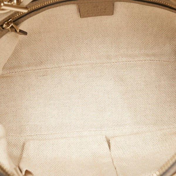 グッチ ソーホー フリンジ チェーン ショルダーバッグ 308983 ゴールド レザー レディース GUCCI 【中古】