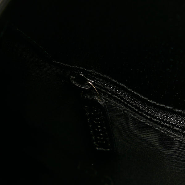 グッチ ジャッキー ショルダーバッグ ハンドバッグ 002113 ブラック レザー レディース GUCCI 【中古】