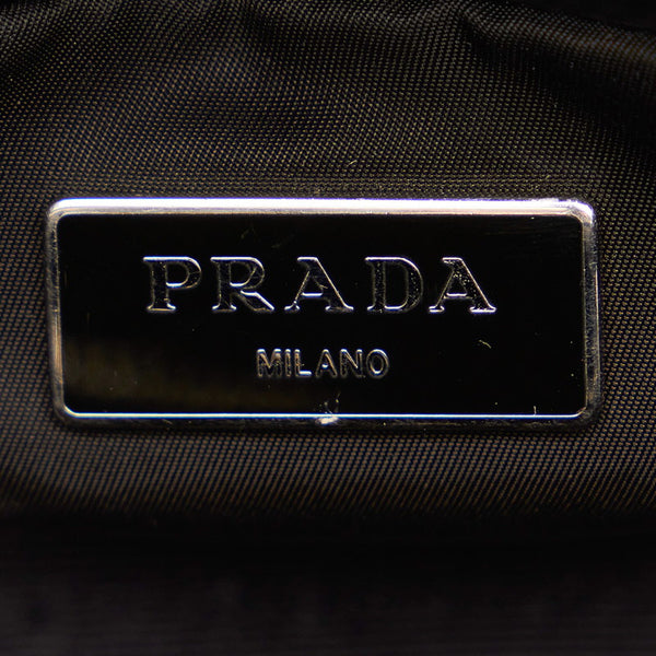 プラダ テスートボンバー  ハンドバッグ ショルダーバッグ 2WAY 1BG005 ブラック ナイロン レザー レディース PRADA 【中古】