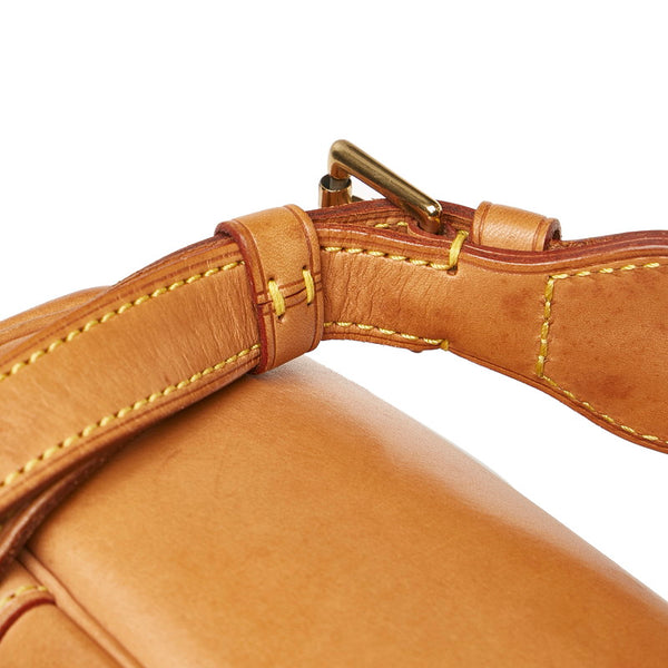 ルイ ヴィトン モノグラム モンスリGM リュック バックパック M51135 ブラウン PVC レザー レディース LOUIS VUITTON 【中古】