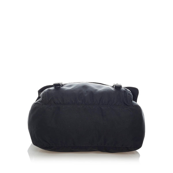 プラダ 斜め掛け ショルダーバッグ ブラック ナイロン レザー レディース PRADA 【中古】