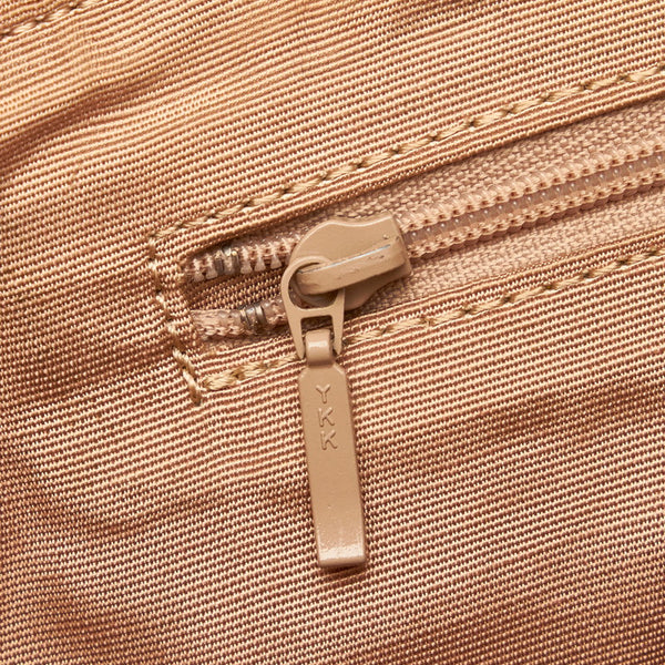 バーバリー ノバチェック トートバッグ ベージュ レッド キャンバス レザー レディース BURBERRY 【中古】