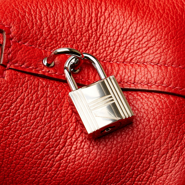 エルメス ボリード1923 31 ハンドバッグ ショルダーバッグ 2WAY ルージュヴィフ レッド トリヨンクレマンス レディース HERMES 【中古】