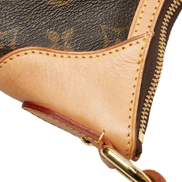 ルイ ヴィトン モノグラム テムズPM ハンドバッグ ショルダーバッグ M56384 ブラウン PVC レザー レディース LOUIS VUITTON 【中古】