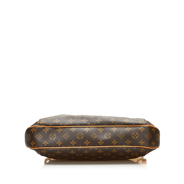 ルイ ヴィトン モノグラム テムズPM ハンドバッグ ショルダーバッグ M56384 ブラウン PVC レザー レディース LOUIS VUITTON 【中古】