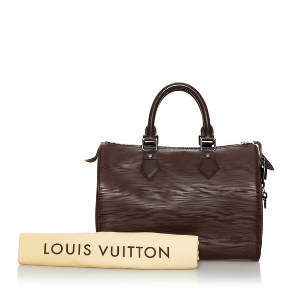 ルイ ヴィトン エピ スピーディ25 ハンドバッグ ミニボストン M5903D モカ レザー レディース LOUIS VUITTON 【中古】
