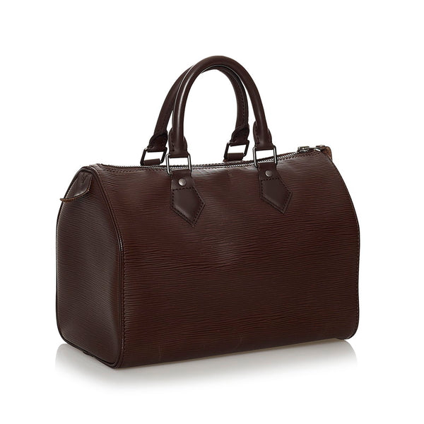 ルイ ヴィトン エピ スピーディ25 ハンドバッグ ミニボストン M5903D モカ レザー レディース LOUIS VUITTON 【中古】