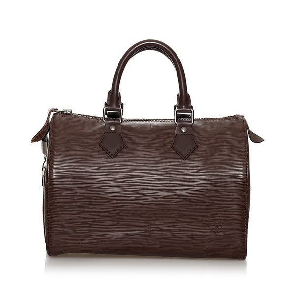 ルイ ヴィトン エピ スピーディ25 ハンドバッグ ミニボストン M5903D モカ レザー レディース LOUIS VUITTON 【中古】