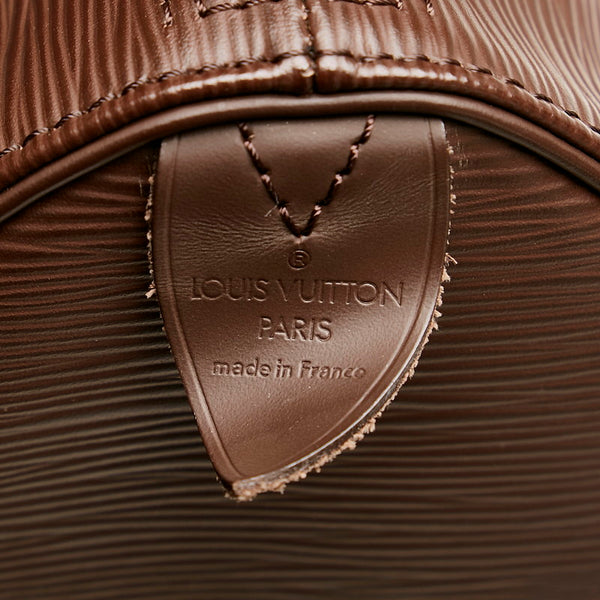 ルイ ヴィトン エピ スピーディ25 ハンドバッグ ミニボストン M5903D モカ レザー レディース LOUIS VUITTON 【中古】