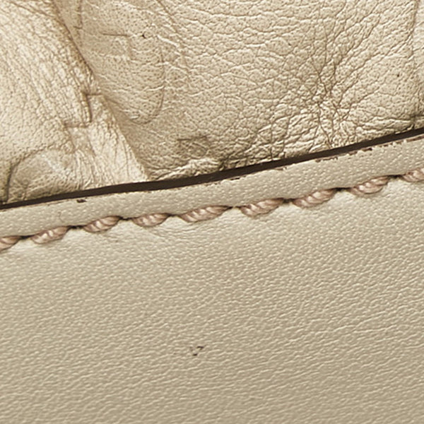 グッチ グッチシマ アビー ショルダーバッグ 190525 ベージュ アイボリー レザー レディース GUCCI 【中古】