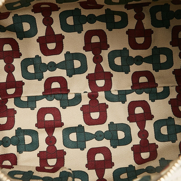 グッチ グッチシマ アビー ショルダーバッグ 190525 ベージュ アイボリー レザー レディース GUCCI 【中古】