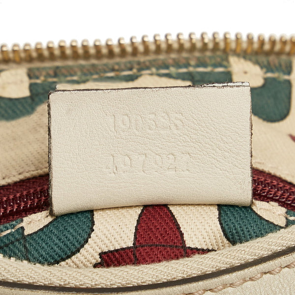 グッチ グッチシマ アビー ショルダーバッグ 190525 ベージュ アイボリー レザー レディース GUCCI 【中古】