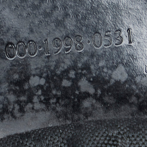 グッチ バンブー ハンドバッグ ショルダーバッグ 000 1998 ブラック ナイロン レザー レディース GUCCI 【中古】