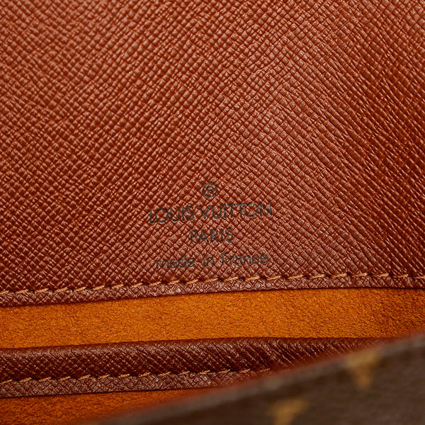 ルイ ヴィトン モノグラム ミュゼットタンゴ ショート ショルダーバッグ M51257 ブラウン PVC レザー レディース LOUIS VUITTON 【中古】