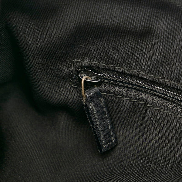 グッチ GGキャンバス アビー ワンショルダーバッグ 189833 ブラック キャンバス レザー レディース GUCCI 【中古】