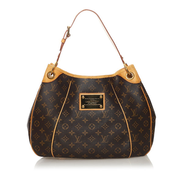 ルイ ヴィトン モノグラム ガリエラ PM ワンショルダーバッグ M56382 ブラウン PVC レザー レディース LOUIS VUITTON 【中古】
