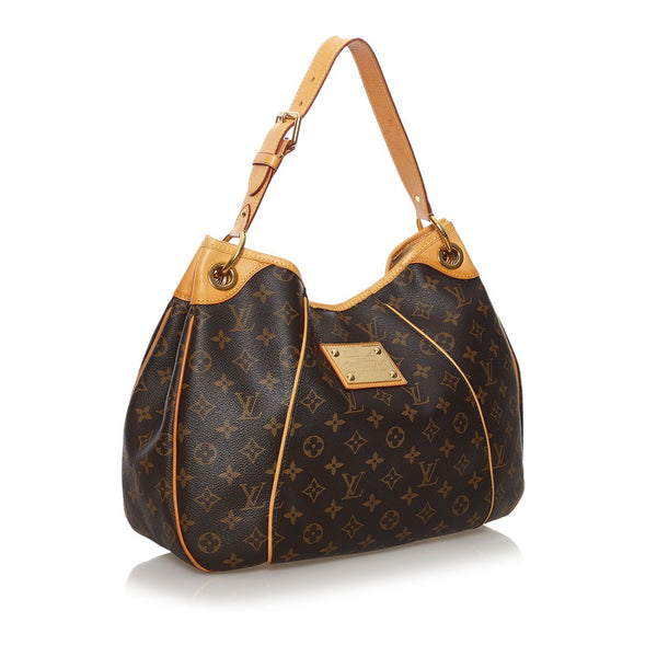 ルイ ヴィトン モノグラム ガリエラ PM ワンショルダーバッグ M56382 ブラウン PVC レザー レディース LOUIS VUITTON 【中古】