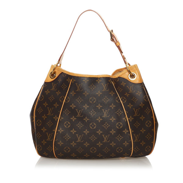 ルイ ヴィトン モノグラム ガリエラ PM ワンショルダーバッグ M56382 ブラウン PVC レザー レディース LOUIS VUITTON 【中古】