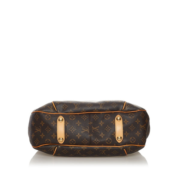 ルイ ヴィトン モノグラム ガリエラ PM ワンショルダーバッグ M56382 ブラウン PVC レザー レディース LOUIS VUITTON 【中古】