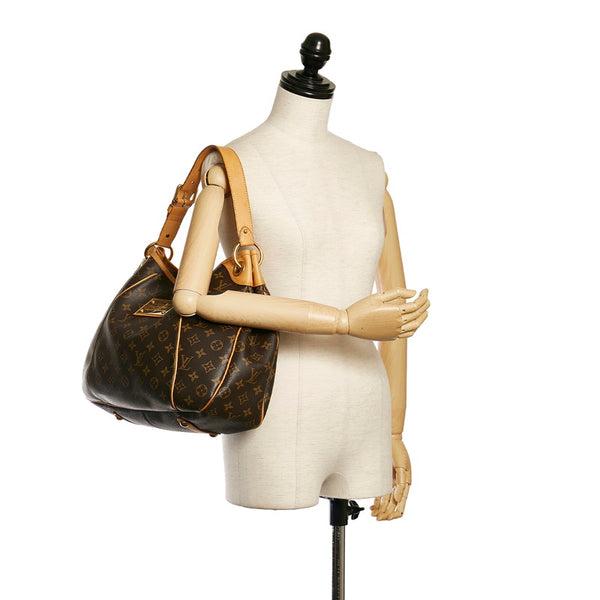 ルイ ヴィトン モノグラム ガリエラ PM ワンショルダーバッグ M56382 ブラウン PVC レザー レディース LOUIS VUITTON 【中古】