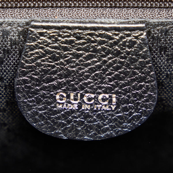 グッチ バンブー リュック バックパック 003 1956 0030 ブラック スウェード レザー レディース GUCCI 【中古】