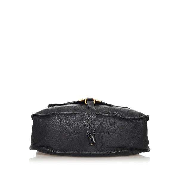 クロエ マーシー ブラック レザー ハンドバッグ ショルダーバッグ 2WAY レディース Chloe 【中古】