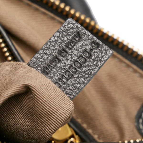 クロエ マーシー ブラック レザー ハンドバッグ ショルダーバッグ 2WAY レディース Chloe 【中古】