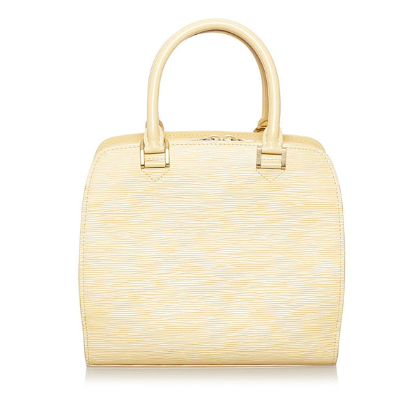 ルイ ヴィトン エピ ポンヌフ ハンドバッグ M5205A ヴァニラ イエロー レザー レディース LOUIS VUITTON 【中古】