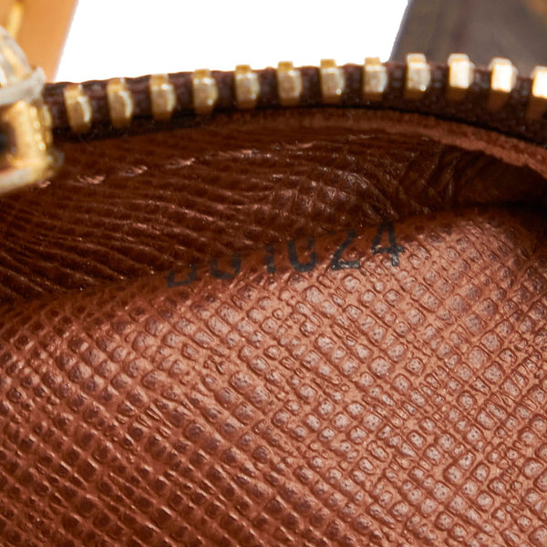 ルイ ヴィトン モノグラム マルリー バンドリエール M51828 ブラウン PVC レザー 斜めがけ ショルダー レディース LOUIS VUITTON 【中古】