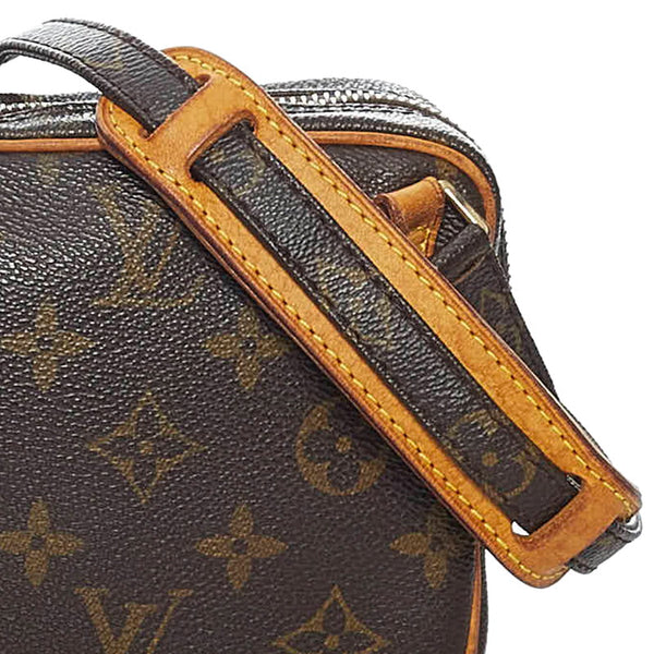 ルイ ヴィトン モノグラム マルリー バンドリエール M51828 ブラウン PVC レザー 斜めがけ ショルダー レディース LOUIS VUITTON 【中古】