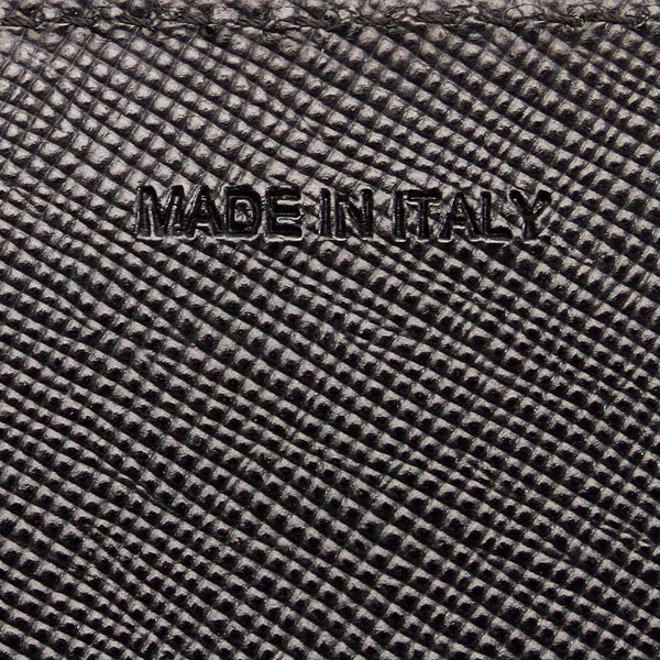 プラダ 長財布 1M1132 ブラック ナイロン レザー レディース PRADA 【中古】