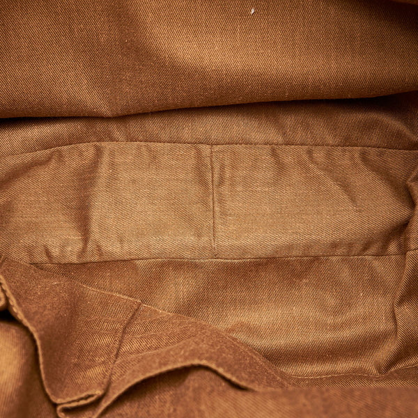 サルヴァトーレフェラガモ ガンチーニ ハンドバッグ EZ-21 7804 ブラック パテントレザー レディース Salvatore Ferragamo 【中古】