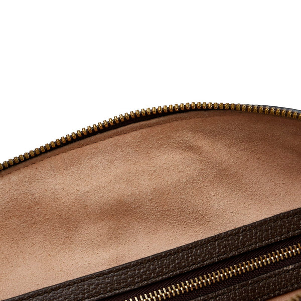 グッチ GGスプリーム シェリーライン オフィディア ハンドバッグ ショルダーバッグ 2WAY 524533 ベージュ ブラウン PVC レザー レディース GUCCI 【中古】