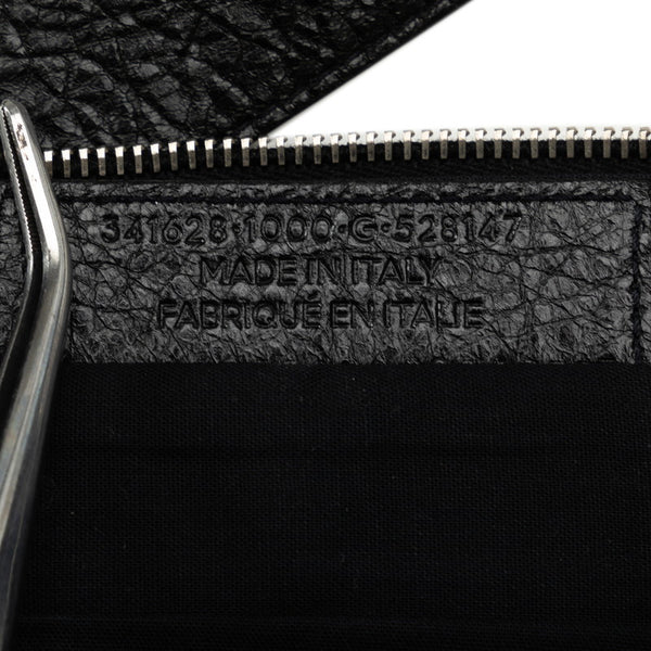 バレンシアガ シティ ボディバッグ ウエストバッグ 541628 ブラック レザー メンズ BALENCIAGA 【中古】