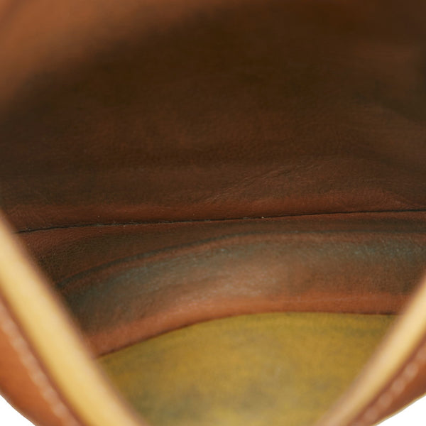 エルメス ドゴン コンパクト コインケース カードケース ブラウン トゴ レディース HERMES 【中古】