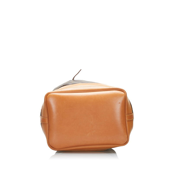 ルイ ヴィトン モノグラム ノエ ショルダーバッグ M42224 ブラウン PVC レザー レディース LOUIS VUITTON 【中古】