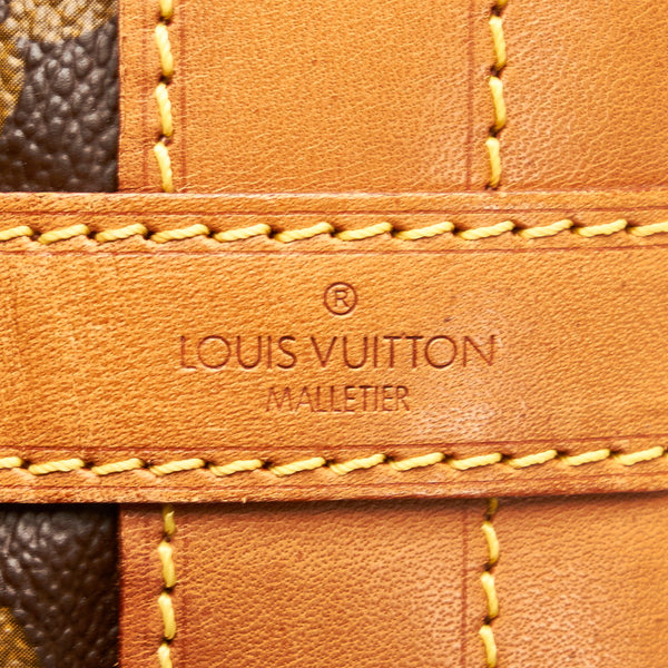 ルイ ヴィトン モノグラム ノエ ショルダーバッグ M42224 ブラウン PVC レザー レディース LOUIS VUITTON 【中古】