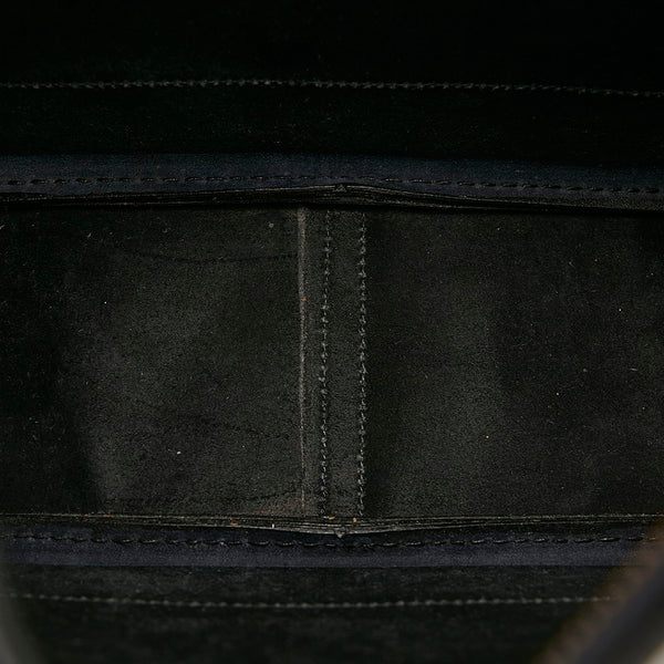 エルメス トリム31 ショルダーバッグ ブラック レザー レディース HERMES 【中古】