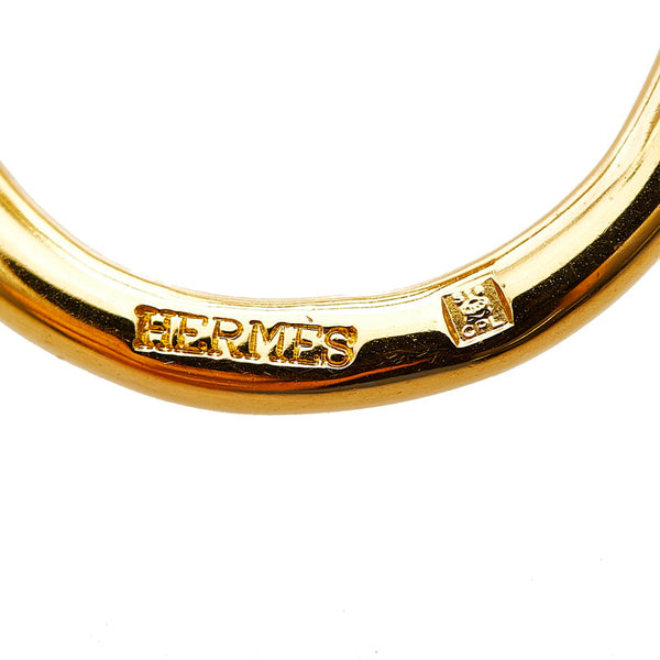 エルメス スカーフリング ゴールド メッキ レディース HERMES 【中古】