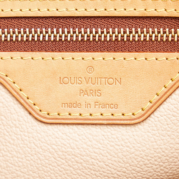 ルイ ヴィトン モノグラム バケットPM トートバッグ M42238 ブラウン PVC レザー レディース LOUIS VUITTON 【中古】