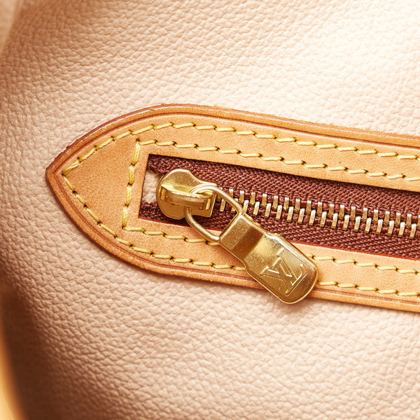 ルイ ヴィトン モノグラム バケットPM トートバッグ M42238 ブラウン PVC レザー レディース LOUIS VUITTON 【中古】
