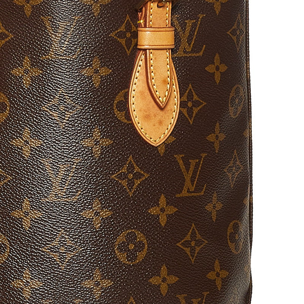 ルイ ヴィトン モノグラム バケットPM トートバッグ M42238 ブラウン PVC レザー レディース LOUIS VUITTON 【中古】