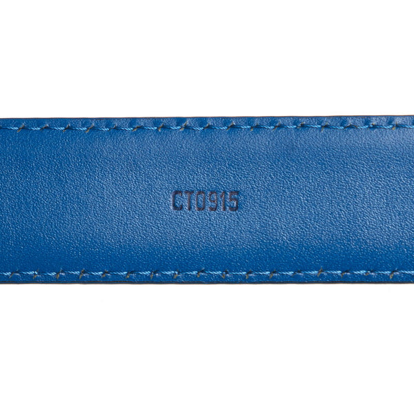 ルイ ヴィトン エピ ティルシット M52605 トレドブルー レザー ウエストバッグ レディース LOUIS VUITTON 【中古】