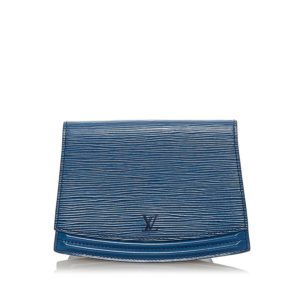 ルイ ヴィトン エピ ティルシット M52605 トレドブルー レザー ウエストバッグ レディース LOUIS VUITTON 【中古】