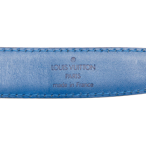 ルイ ヴィトン エピ ティルシット M52605 トレドブルー レザー ウエストバッグ レディース LOUIS VUITTON 【中古】