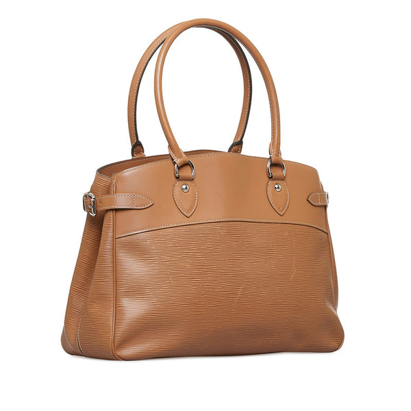 ルイ ヴィトン エピ パッシィGM ハンドバッグ トートバッグ M59251 ブラウン キャメル レザー レディース LOUIS VUITTON 【中古】