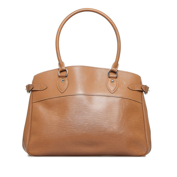 ルイ ヴィトン エピ パッシィGM ハンドバッグ トートバッグ M59251 ブラウン キャメル レザー レディース LOUIS VUITTON 【中古】