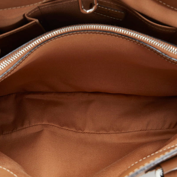 ルイ ヴィトン エピ パッシィGM ハンドバッグ トートバッグ M59251 ブラウン キャメル レザー レディース LOUIS VUITTON 【中古】