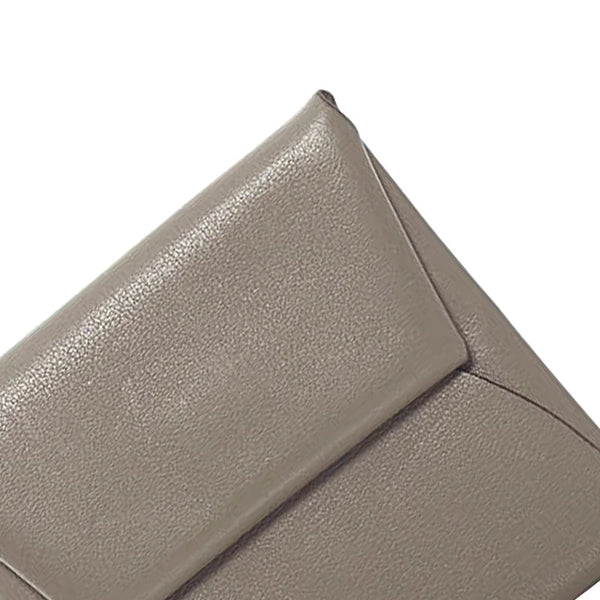 エルメス バスティア コインケース グレージュ レッド レザー レディース HERMES 【中古】